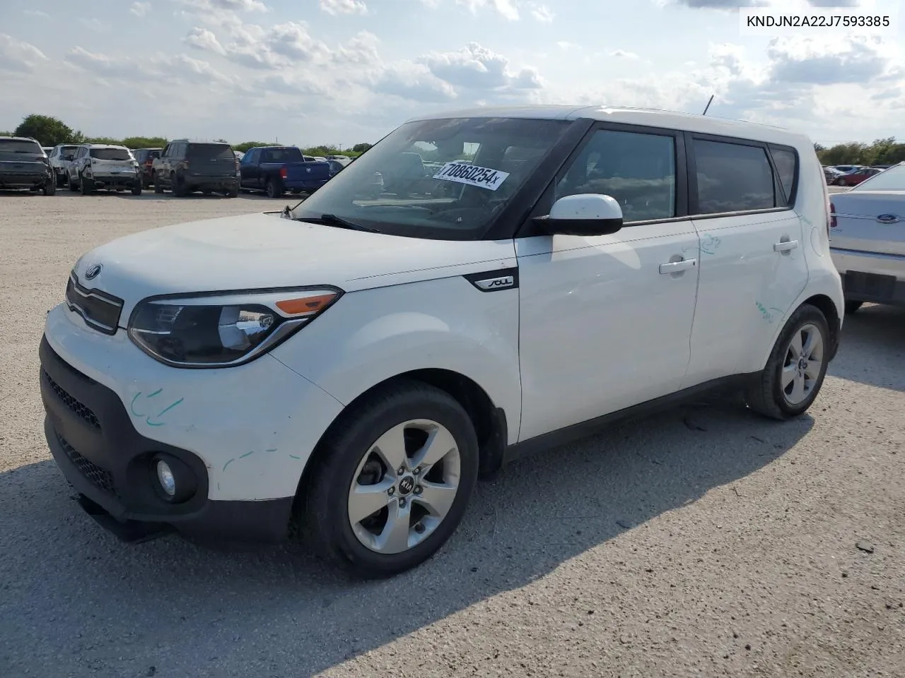 KNDJN2A22J7593385 2018 Kia Soul