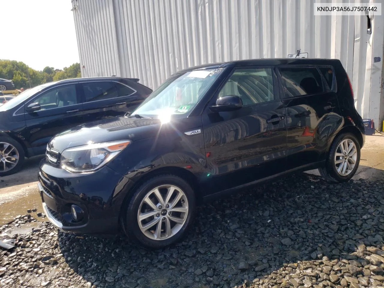 2018 Kia Soul + VIN: KNDJP3A56J7507442 Lot: 70993604