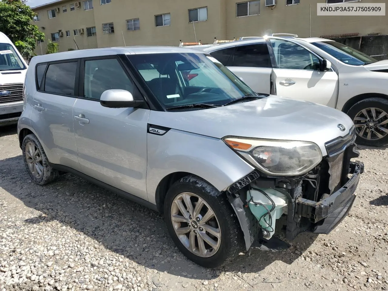 2018 Kia Soul + VIN: KNDJP3A57J7505909 Lot: 71051384