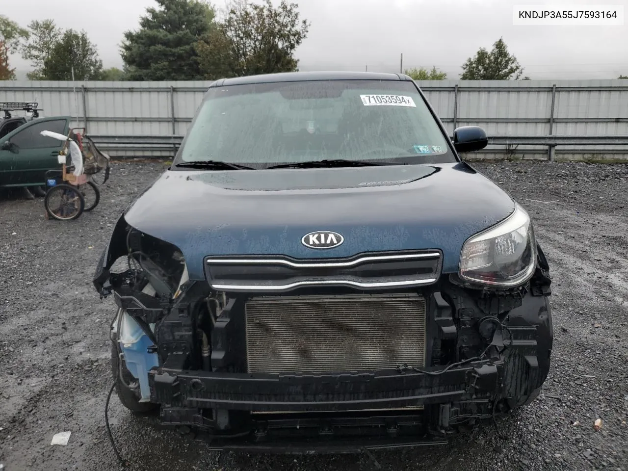 2018 Kia Soul + VIN: KNDJP3A55J7593164 Lot: 71053594