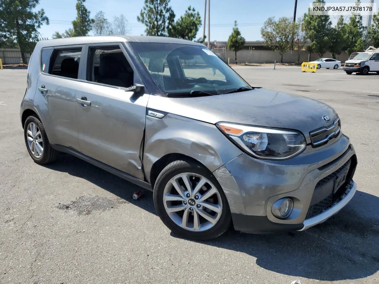 2018 Kia Soul + VIN: KNDJP3A57J7578178 Lot: 71131414