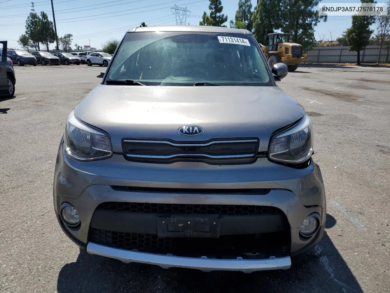 2018 Kia Soul + VIN: KNDJP3A57J7578178 Lot: 71131414