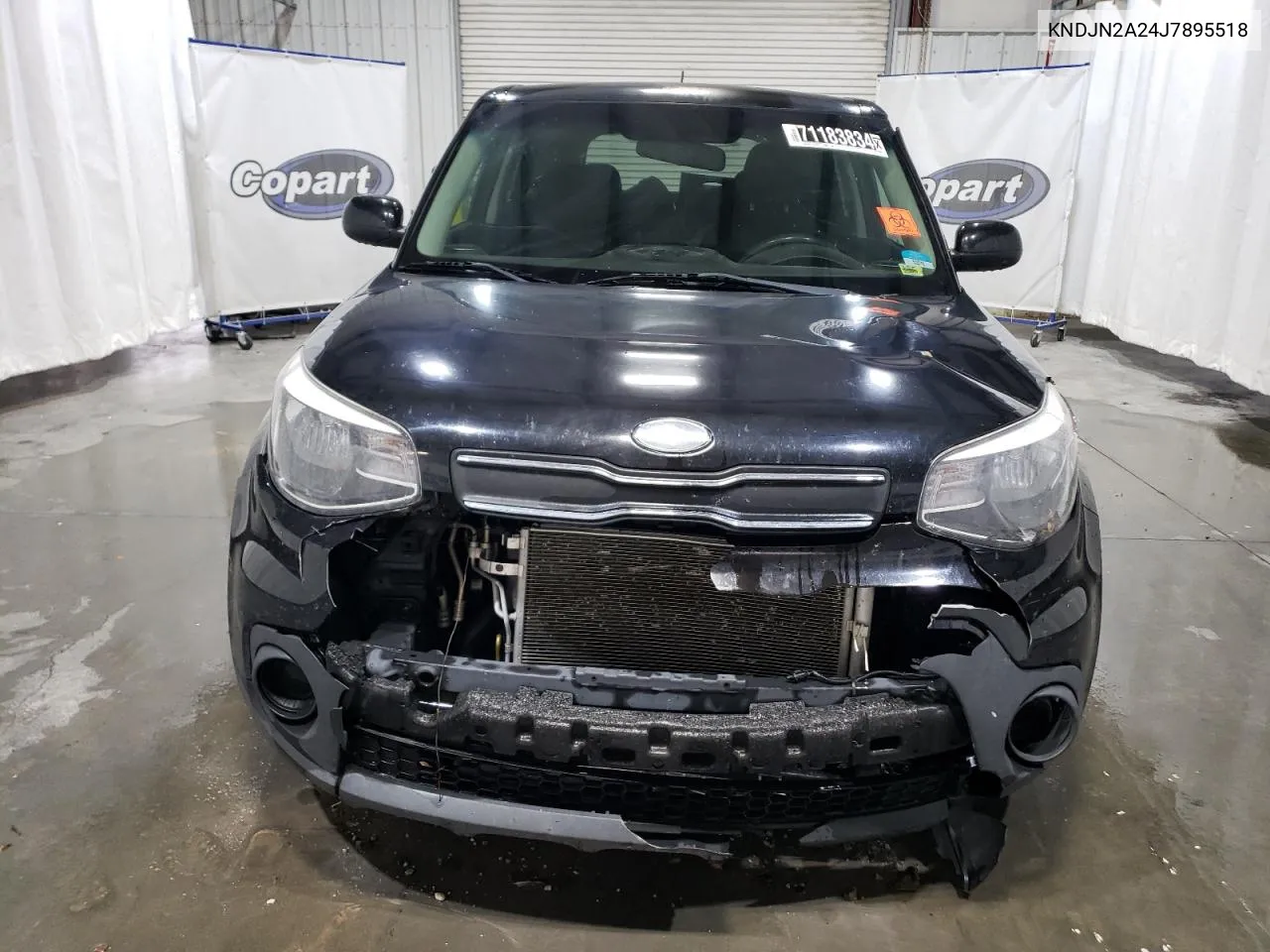 2018 Kia Soul VIN: KNDJN2A24J7895518 Lot: 71183834