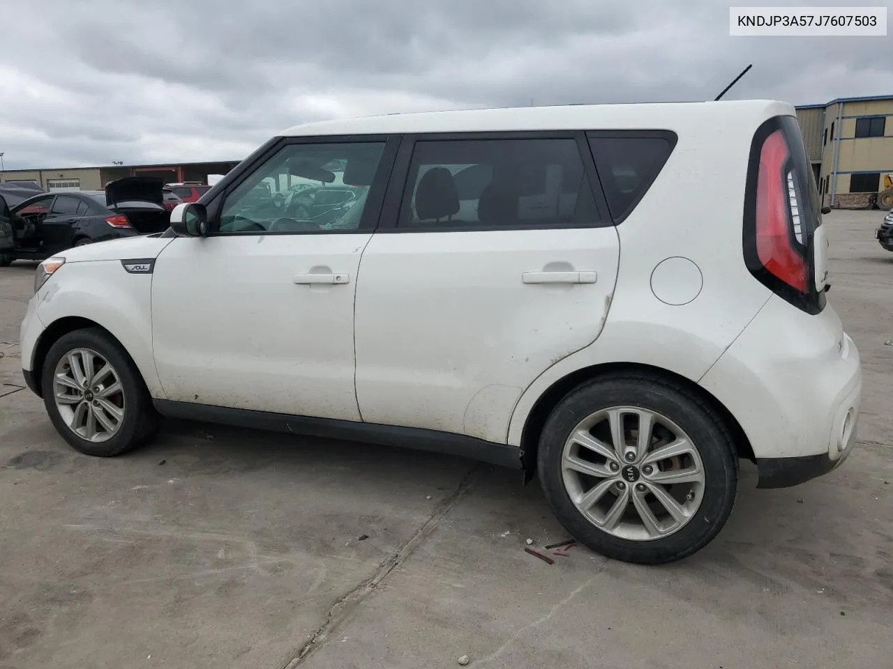 2018 Kia Soul + VIN: KNDJP3A57J7607503 Lot: 71214424