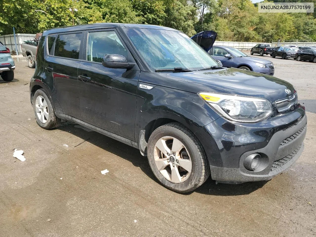 2018 Kia Soul VIN: KNDJN2A20J7570199 Lot: 71382364