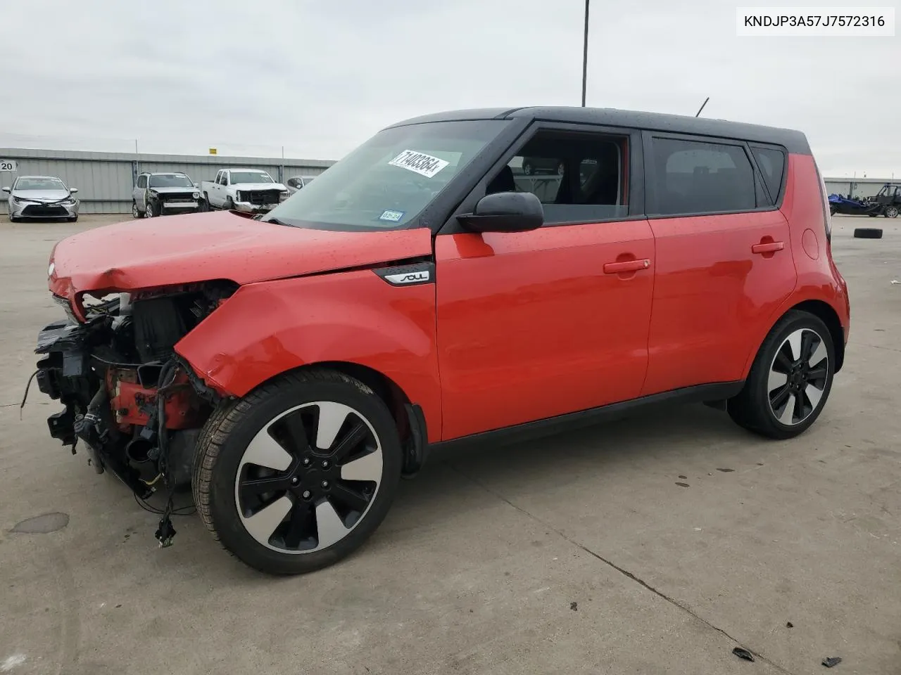 KNDJP3A57J7572316 2018 Kia Soul +