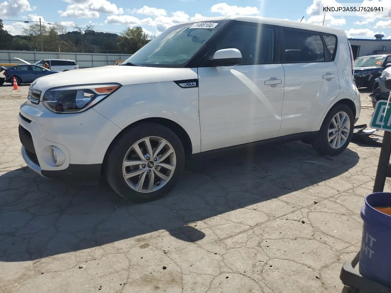 2018 Kia Soul + VIN: KNDJP3A55J7626941 Lot: 71489104