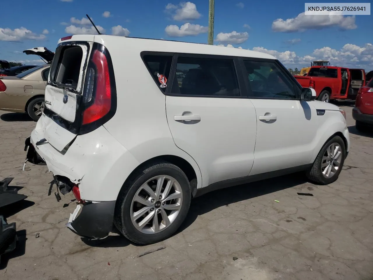 2018 Kia Soul + VIN: KNDJP3A55J7626941 Lot: 71489104