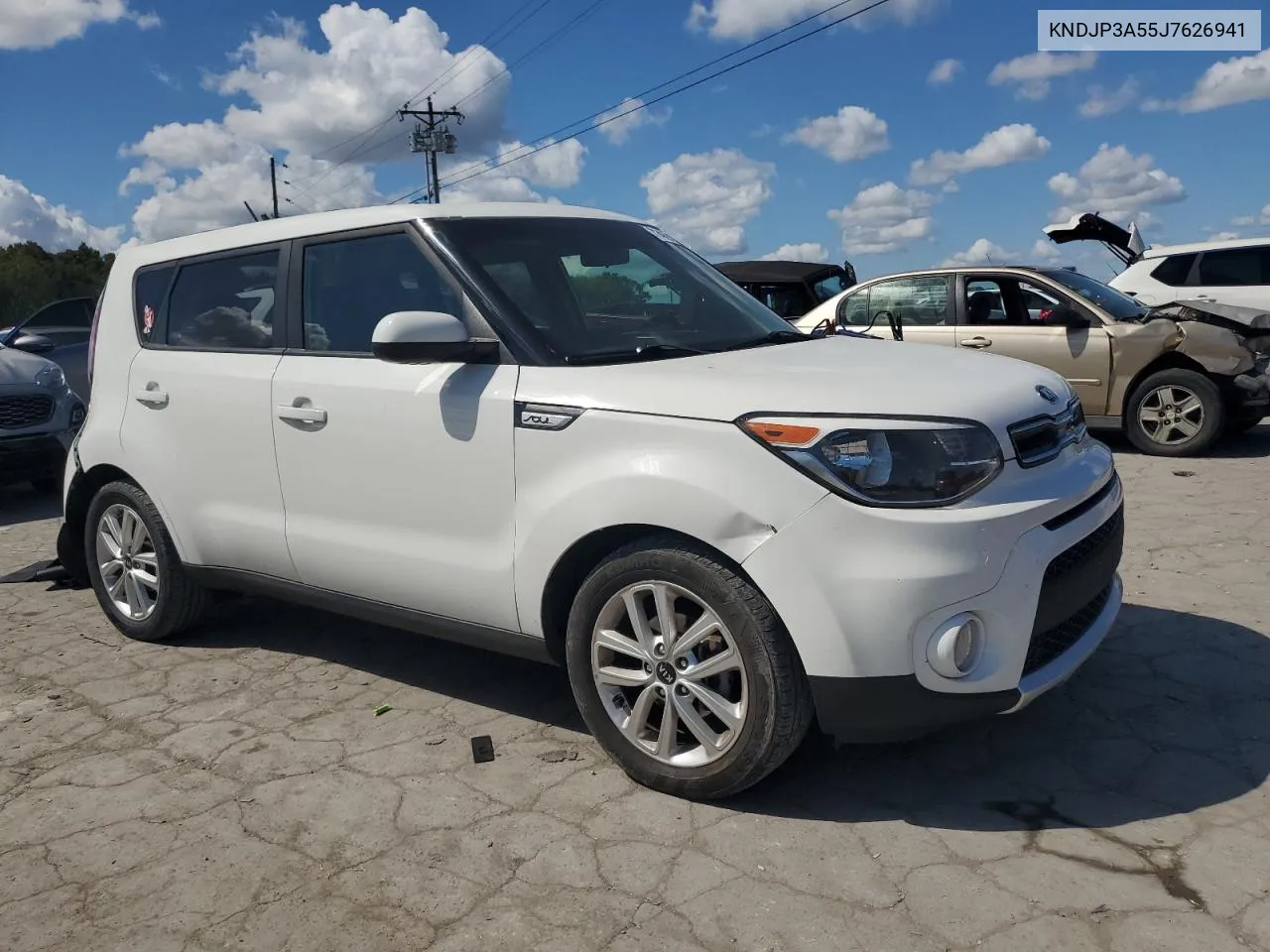 2018 Kia Soul + VIN: KNDJP3A55J7626941 Lot: 71489104