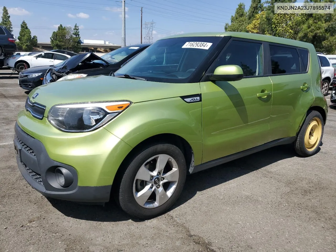 2018 Kia Soul VIN: KNDJN2A23J7895574 Lot: 71629384