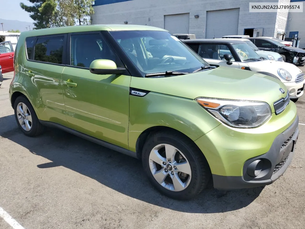 2018 Kia Soul VIN: KNDJN2A23J7895574 Lot: 71629384