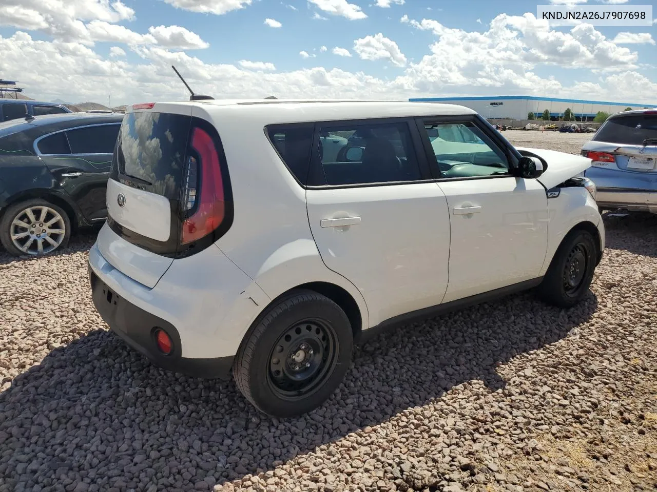 2018 Kia Soul VIN: KNDJN2A26J7907698 Lot: 71632344