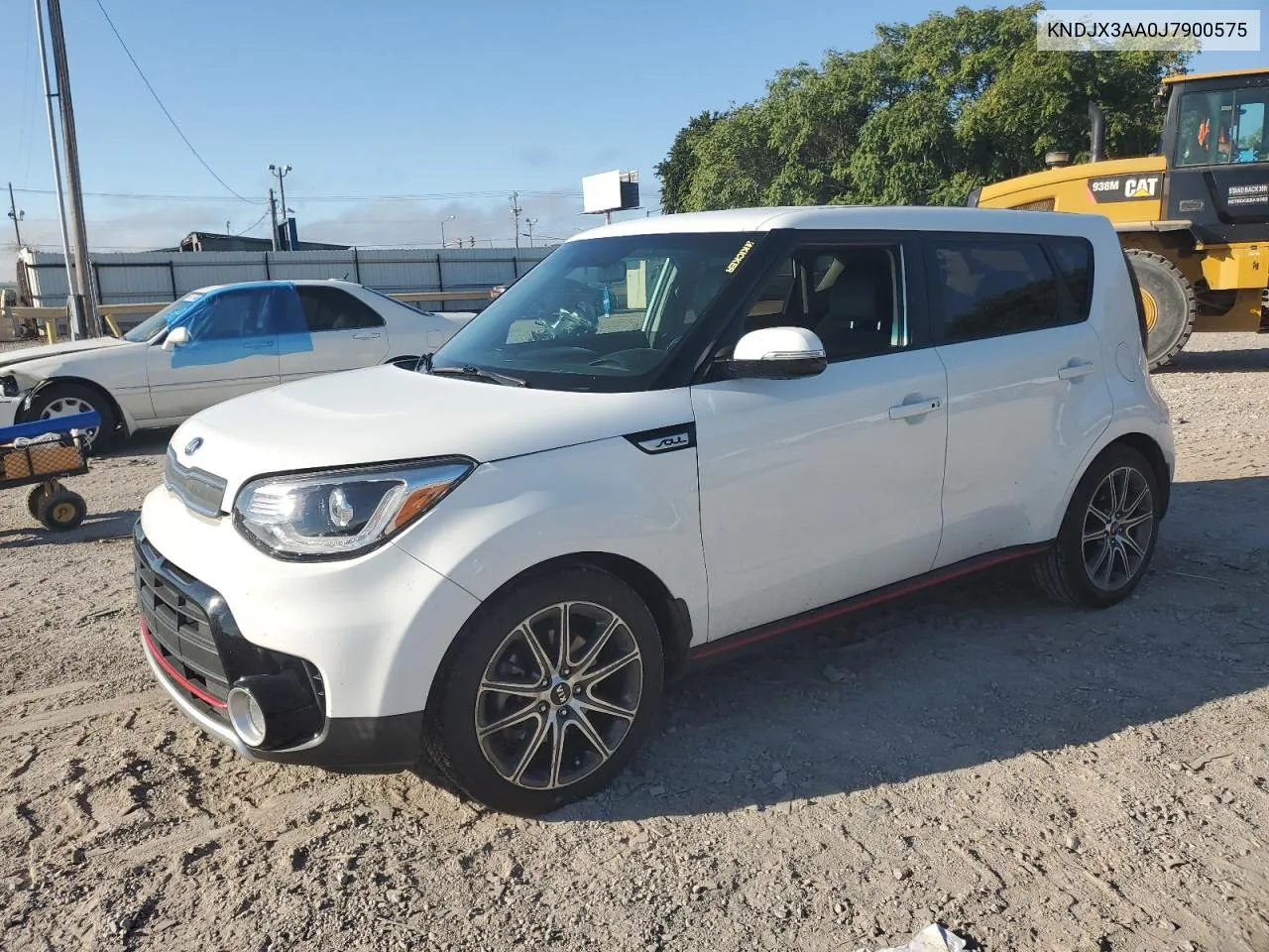 KNDJX3AA0J7900575 2018 Kia Soul !