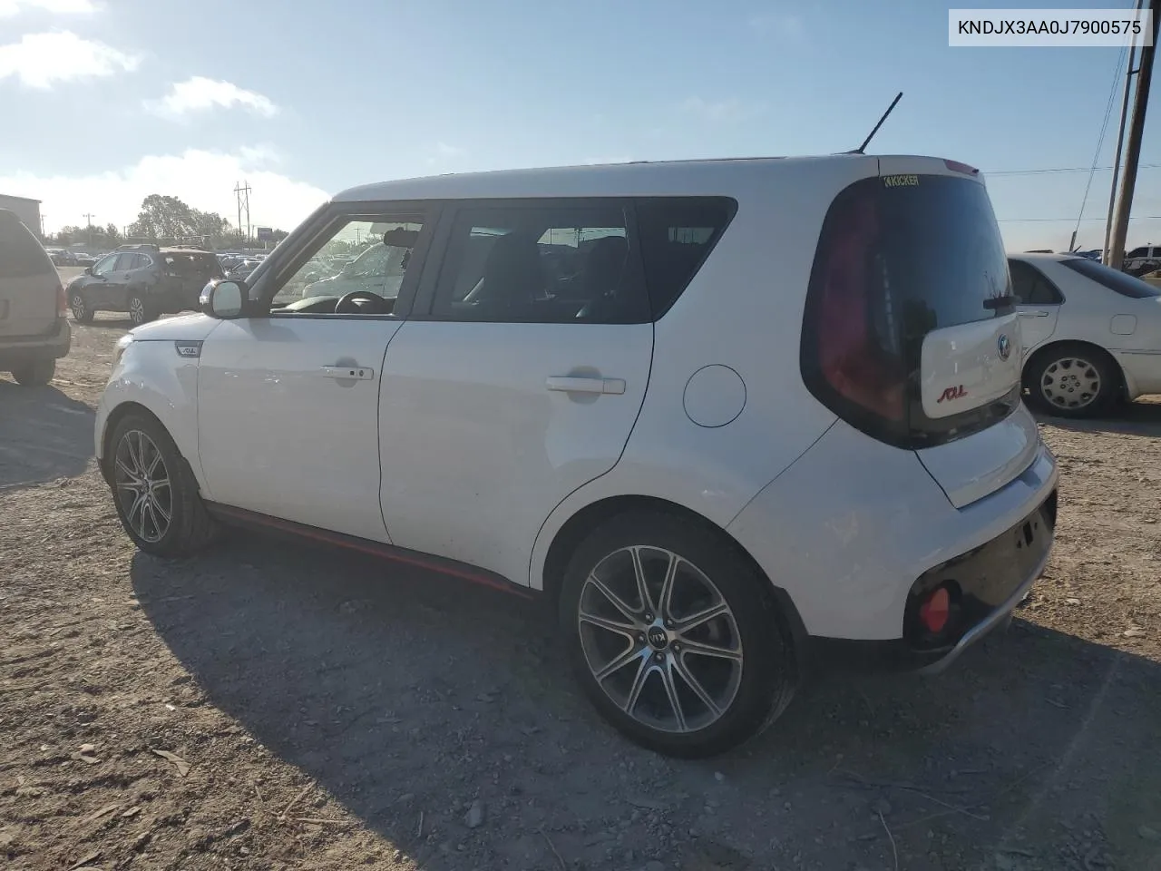 KNDJX3AA0J7900575 2018 Kia Soul !