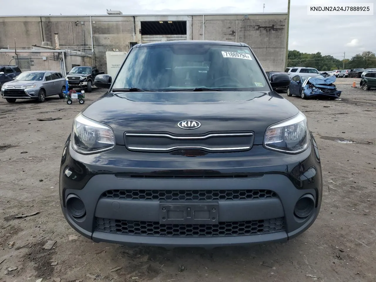 2018 Kia Soul VIN: KNDJN2A24J7888925 Lot: 71869794