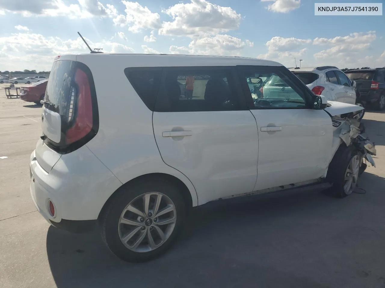 2018 Kia Soul + VIN: KNDJP3A57J7541390 Lot: 72095664