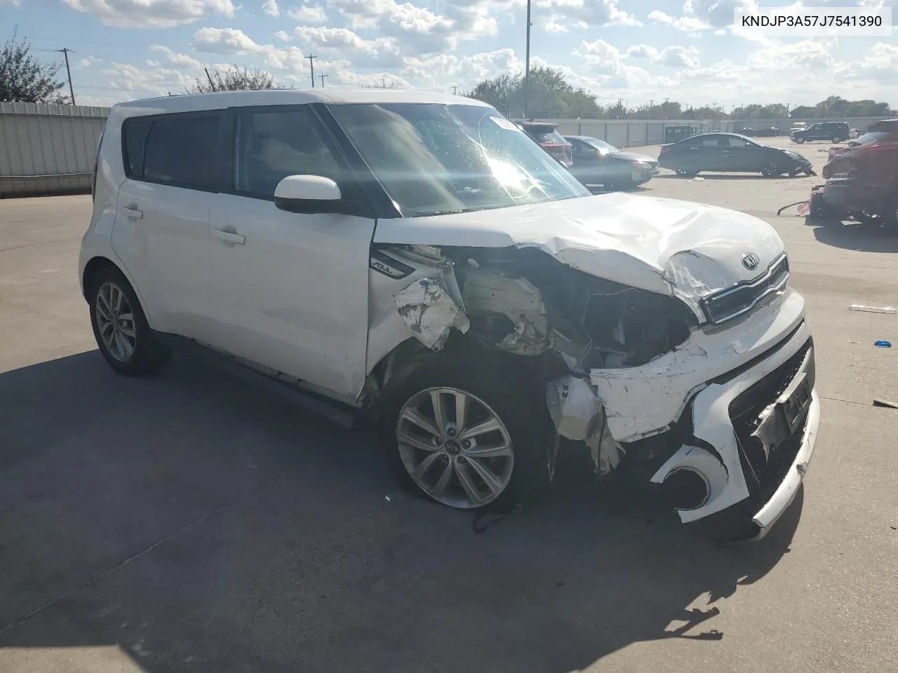 2018 Kia Soul + VIN: KNDJP3A57J7541390 Lot: 72095664