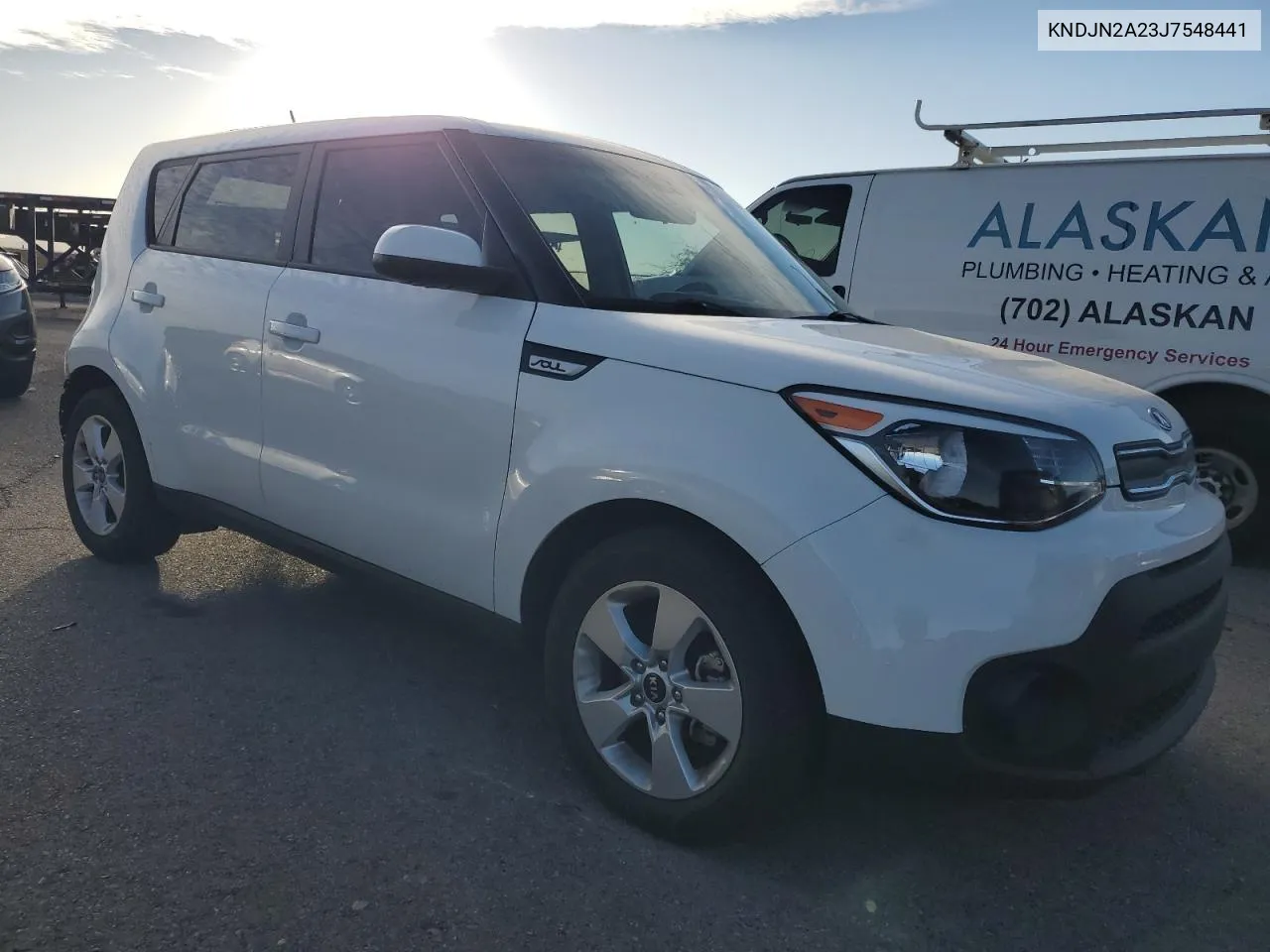 2018 Kia Soul VIN: KNDJN2A23J7548441 Lot: 72130104