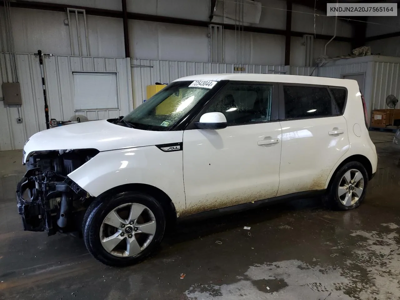 2018 Kia Soul VIN: KNDJN2A20J7565164 Lot: 72543044