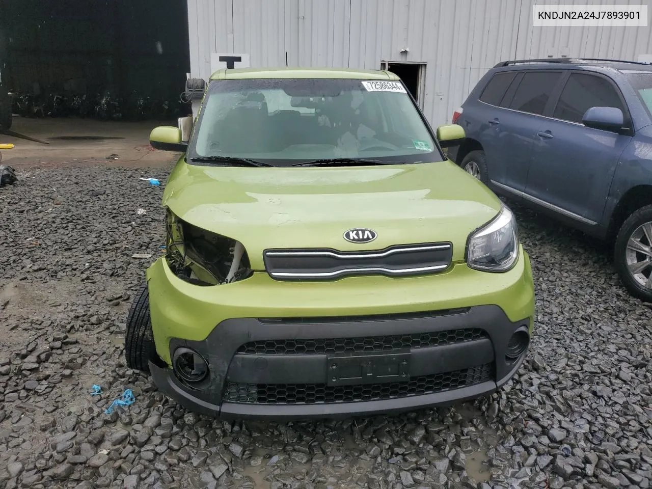 2018 Kia Soul VIN: KNDJN2A24J7893901 Lot: 72586344