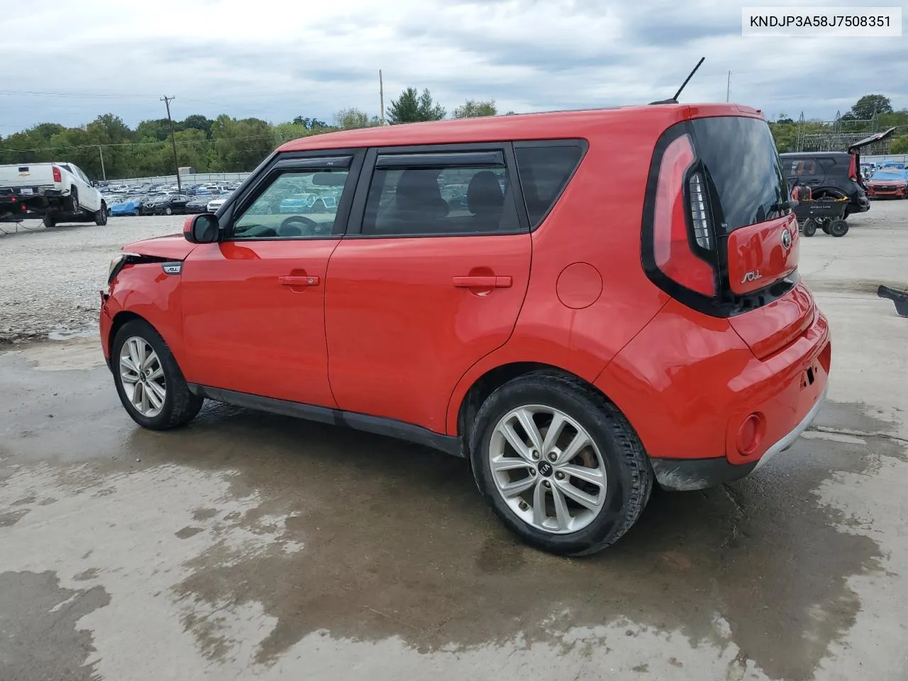 2018 Kia Soul + VIN: KNDJP3A58J7508351 Lot: 72705964