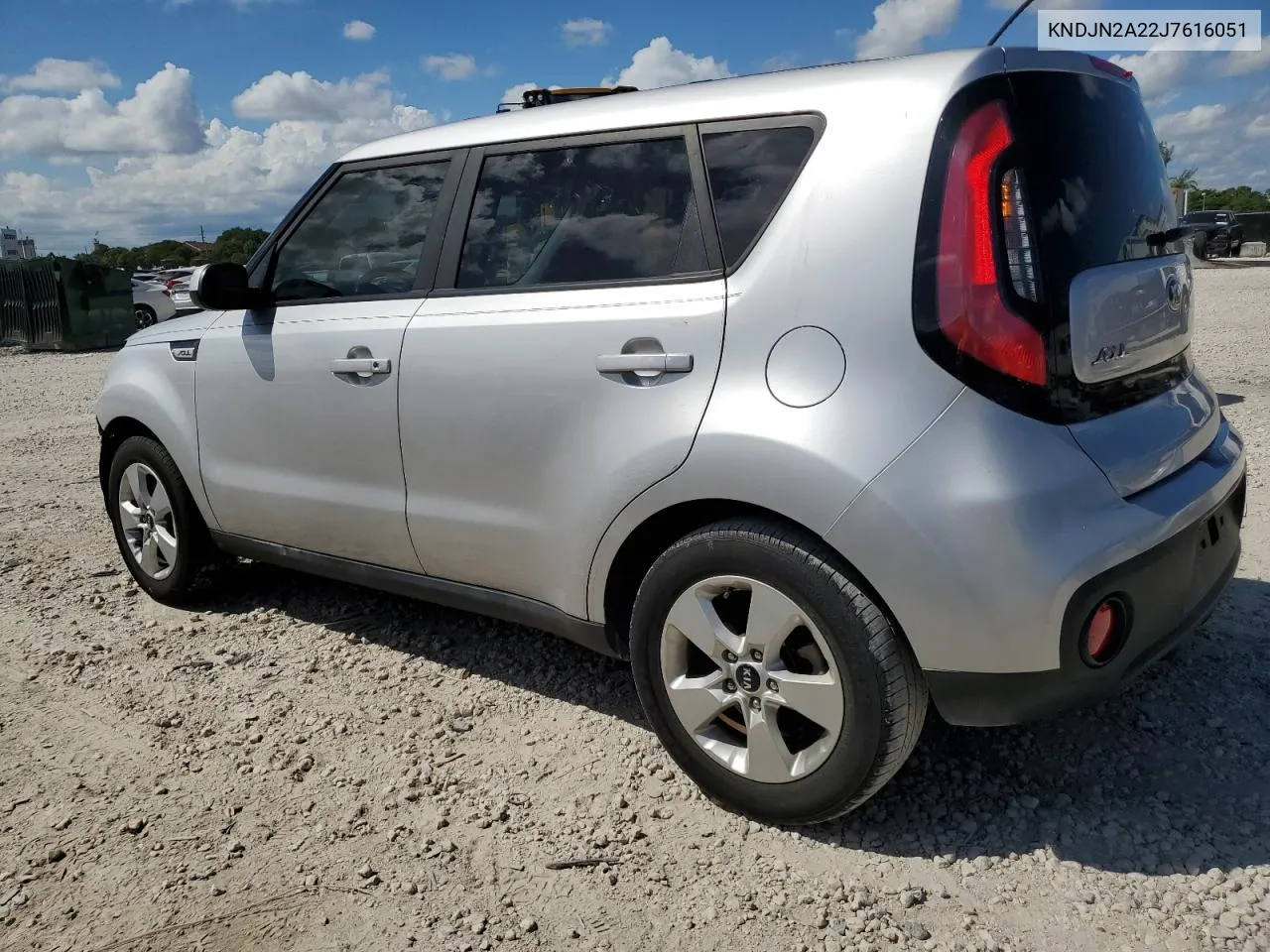 2018 Kia Soul VIN: KNDJN2A22J7616051 Lot: 72924084