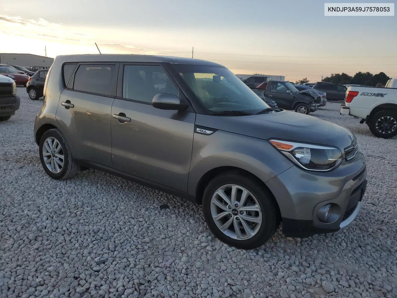 2018 Kia Soul + VIN: KNDJP3A59J7578053 Lot: 72969434