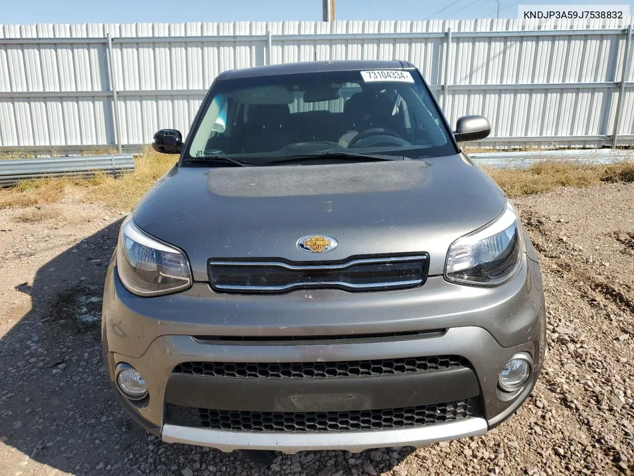 2018 Kia Soul + VIN: KNDJP3A59J7538832 Lot: 73104334