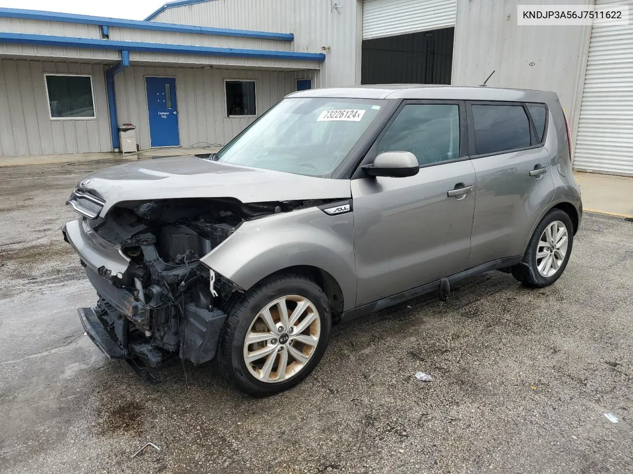 2018 Kia Soul + VIN: KNDJP3A56J7511622 Lot: 73226124