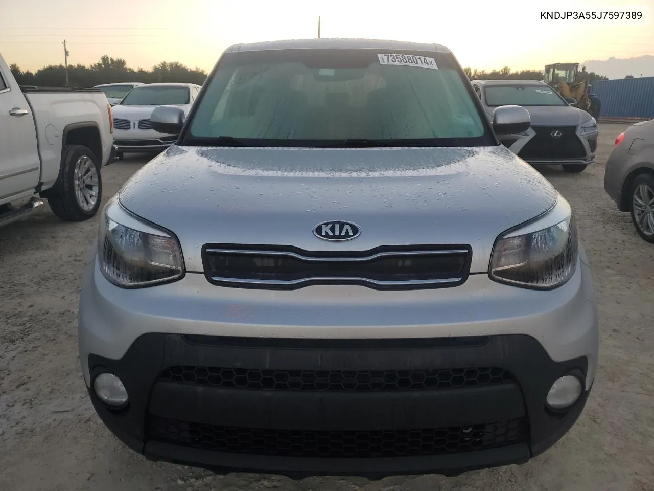 2018 Kia Soul + VIN: KNDJP3A55J7597389 Lot: 73588014