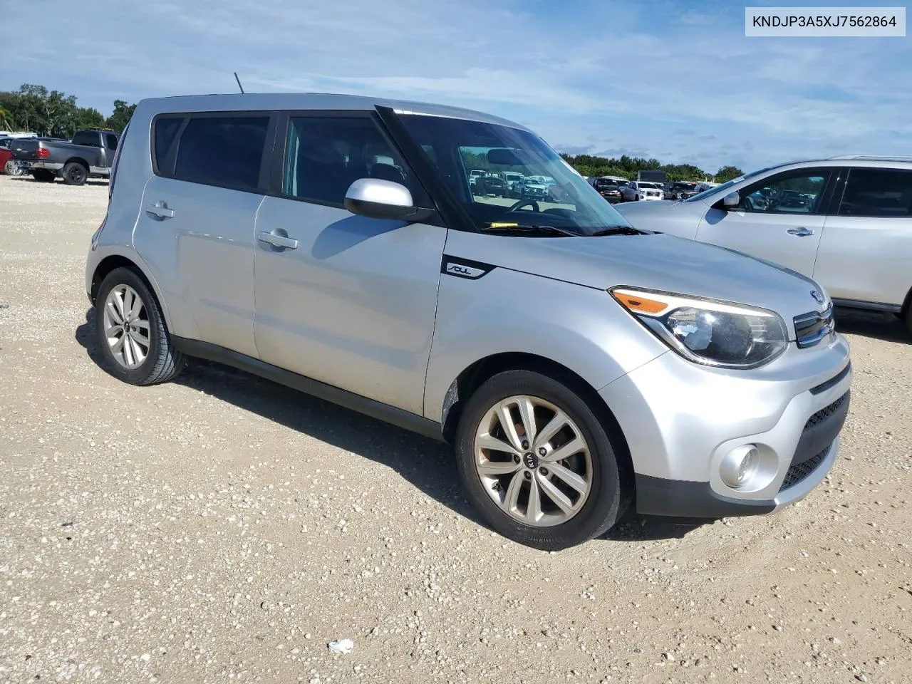 2018 Kia Soul + VIN: KNDJP3A5XJ7562864 Lot: 73830364