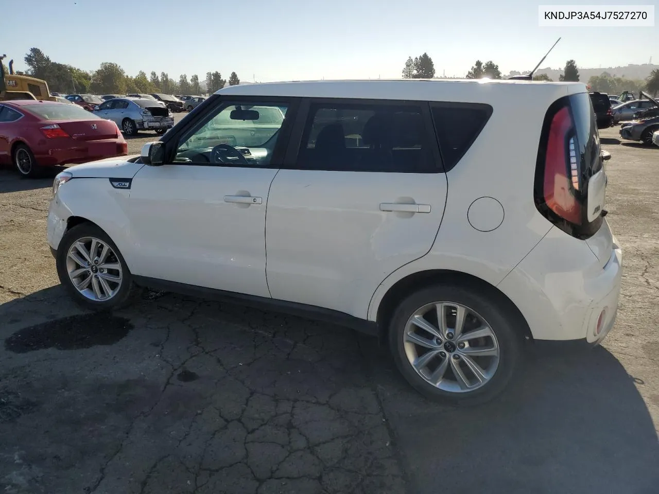 2018 Kia Soul + VIN: KNDJP3A54J7527270 Lot: 74358304