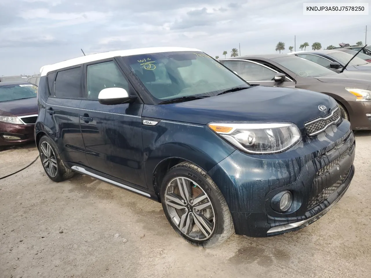 2018 Kia Soul + VIN: KNDJP3A50J7578250 Lot: 74473514