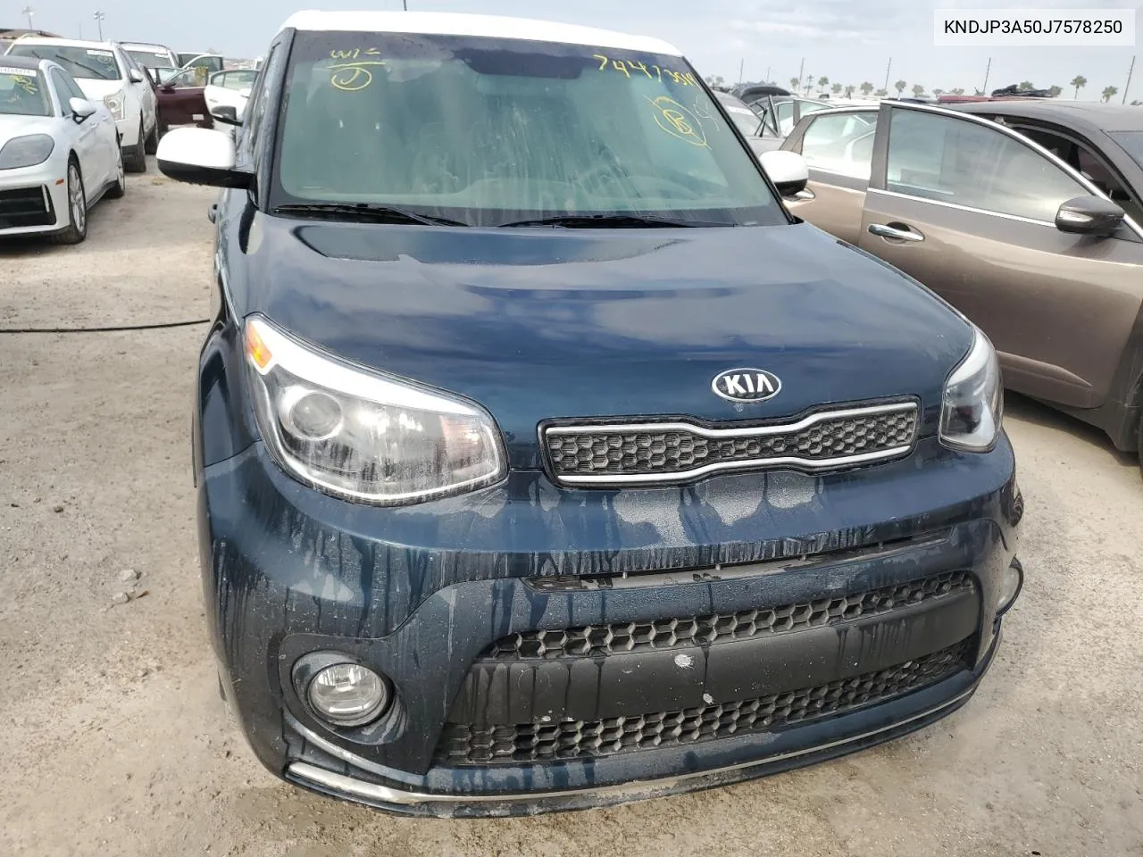 2018 Kia Soul + VIN: KNDJP3A50J7578250 Lot: 74473514