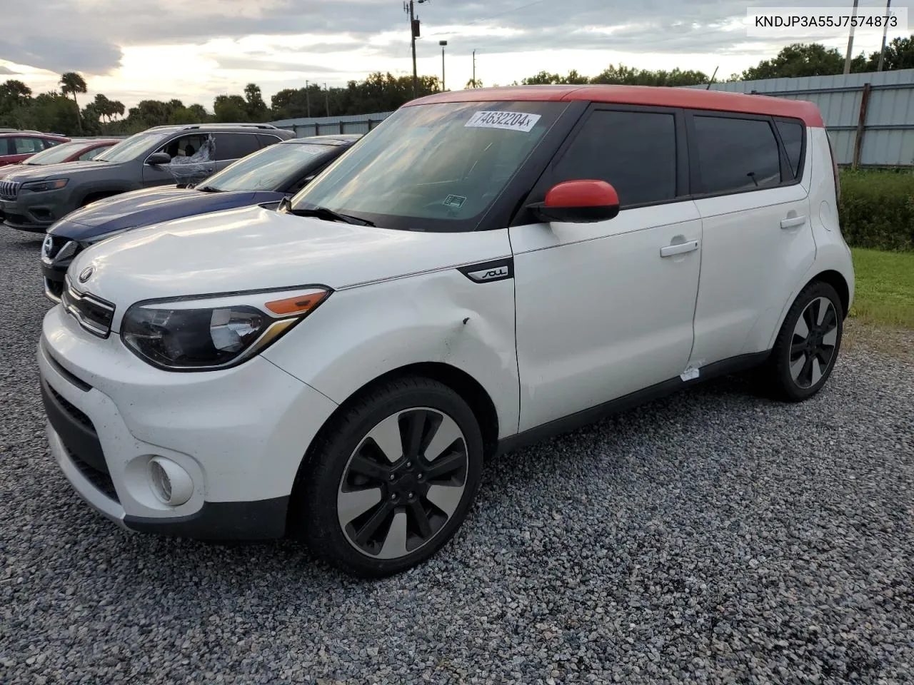 KNDJP3A55J7574873 2018 Kia Soul +