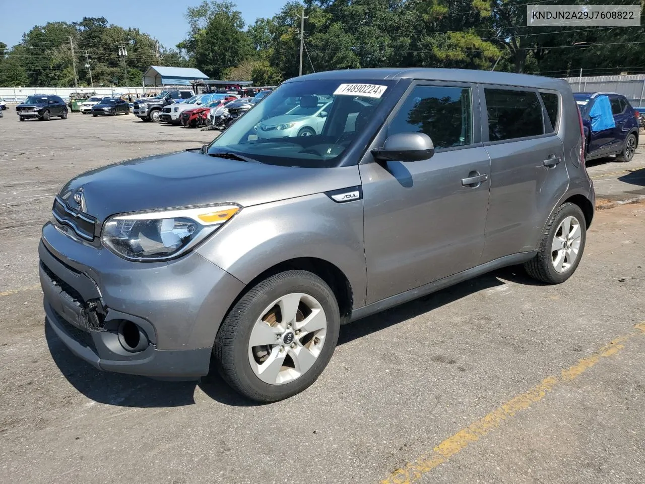 2018 Kia Soul VIN: KNDJN2A29J7608822 Lot: 74890224