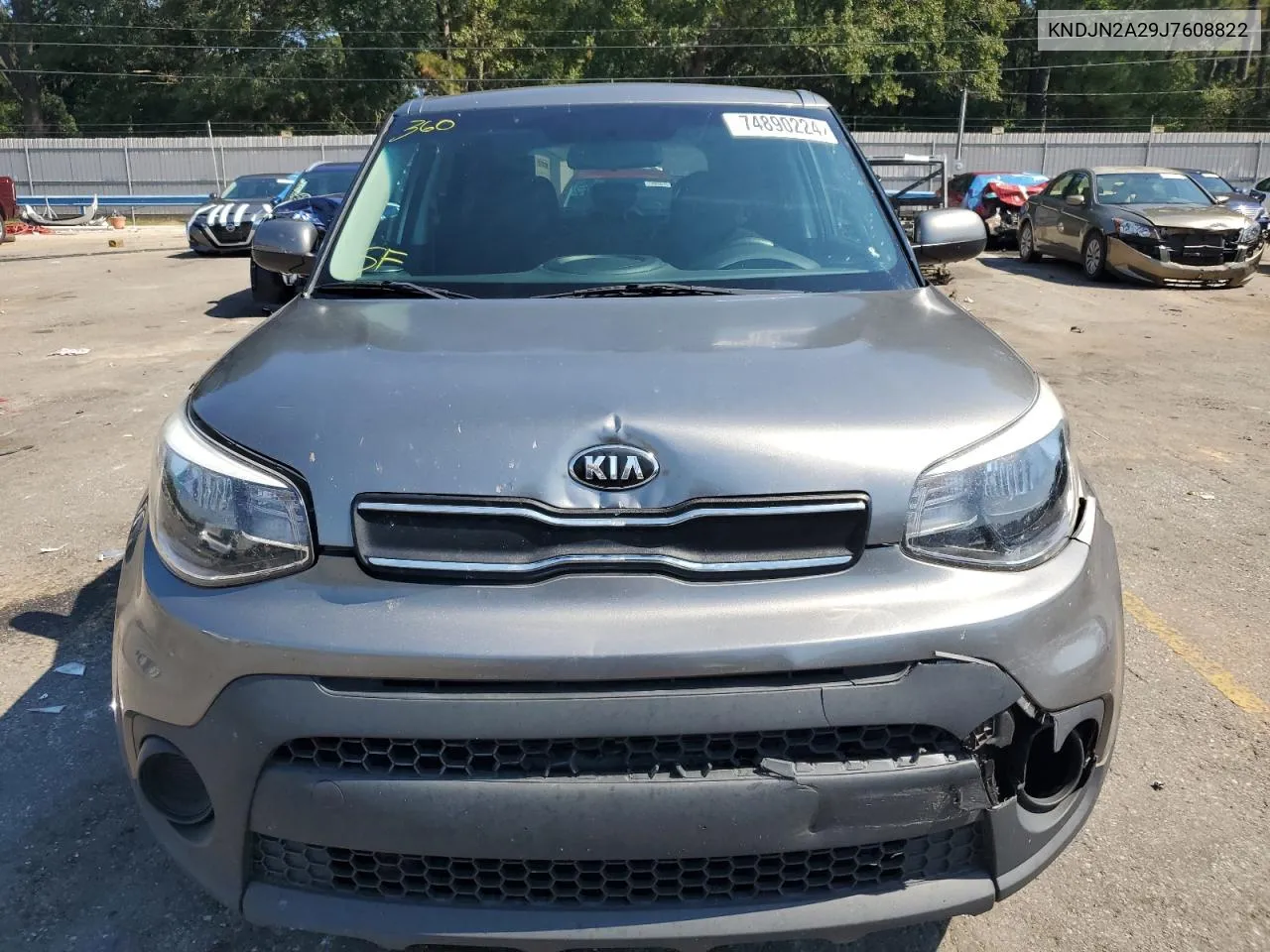 2018 Kia Soul VIN: KNDJN2A29J7608822 Lot: 74890224