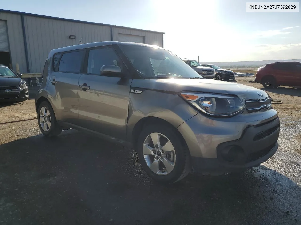 2018 Kia Soul VIN: KNDJN2A27J7592829 Lot: 74932304