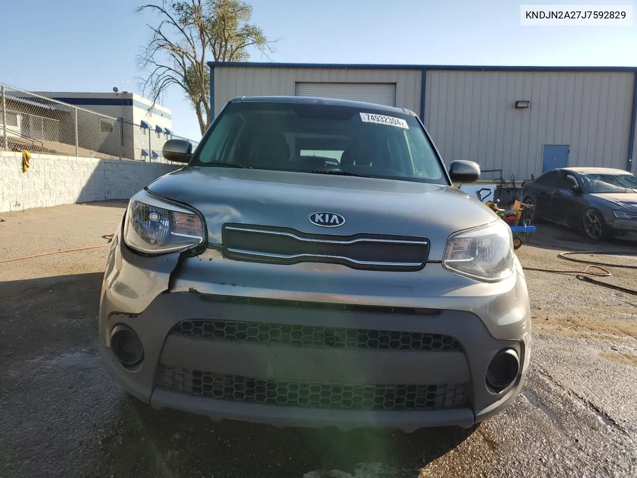 2018 Kia Soul VIN: KNDJN2A27J7592829 Lot: 74932304