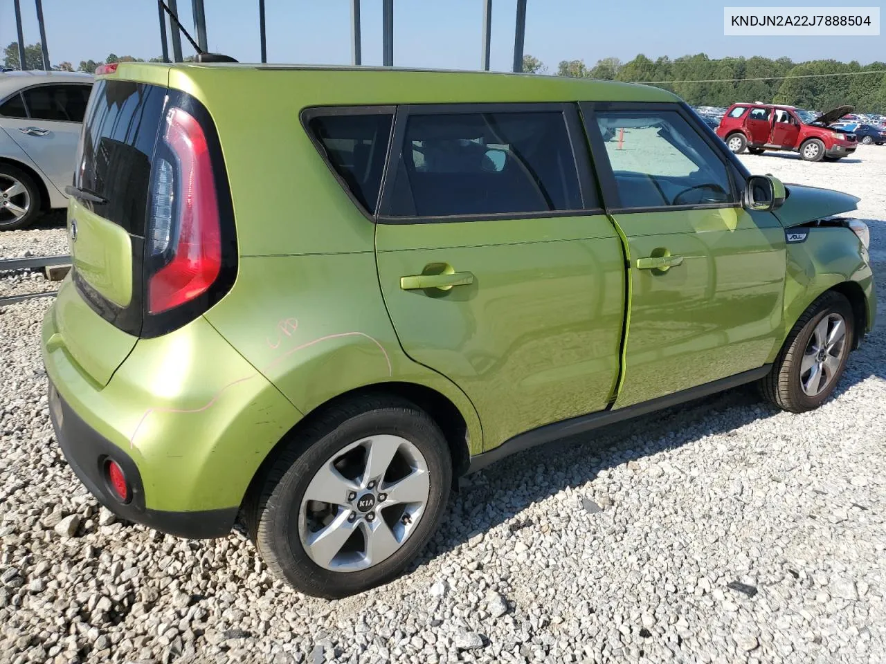 2018 Kia Soul VIN: KNDJN2A22J7888504 Lot: 75120354