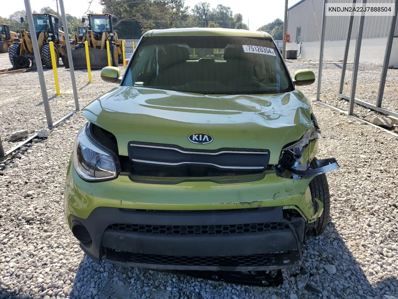 2018 Kia Soul VIN: KNDJN2A22J7888504 Lot: 75120354