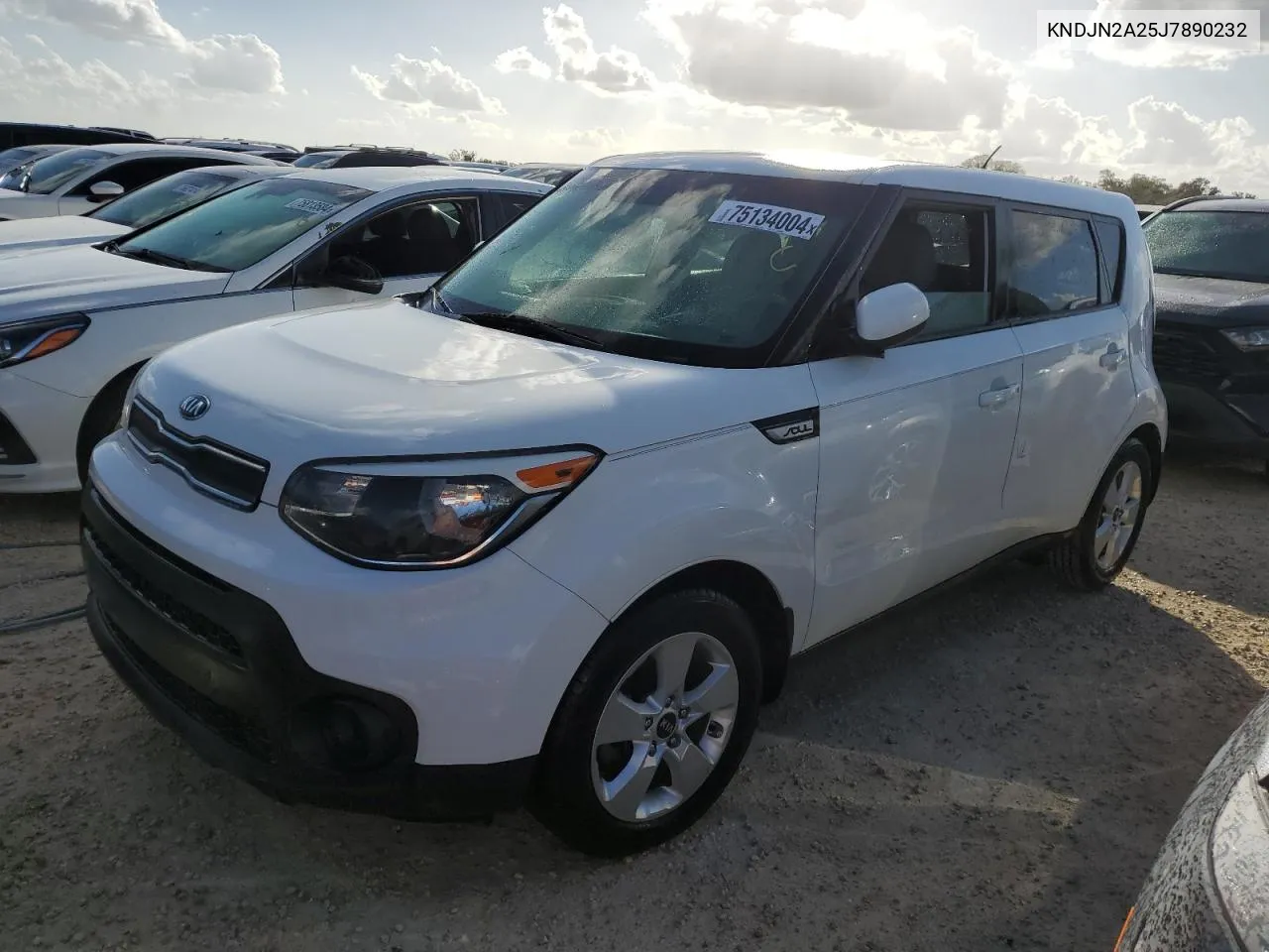 2018 Kia Soul VIN: KNDJN2A25J7890232 Lot: 75134004