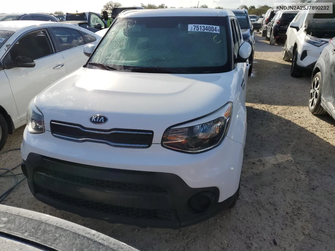 2018 Kia Soul VIN: KNDJN2A25J7890232 Lot: 75134004