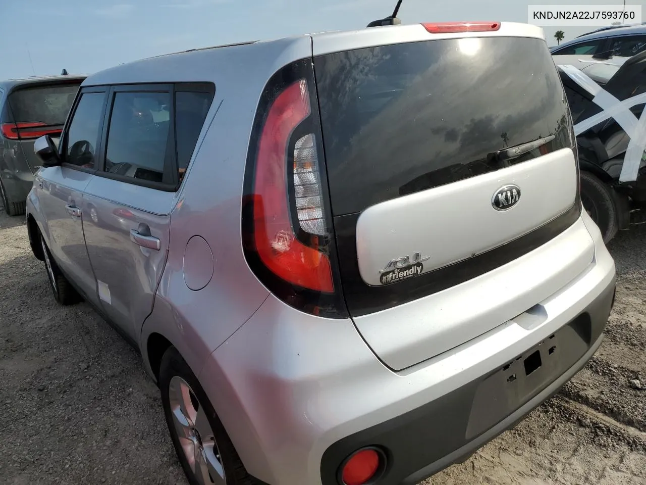 2018 Kia Soul VIN: KNDJN2A22J7593760 Lot: 75271704