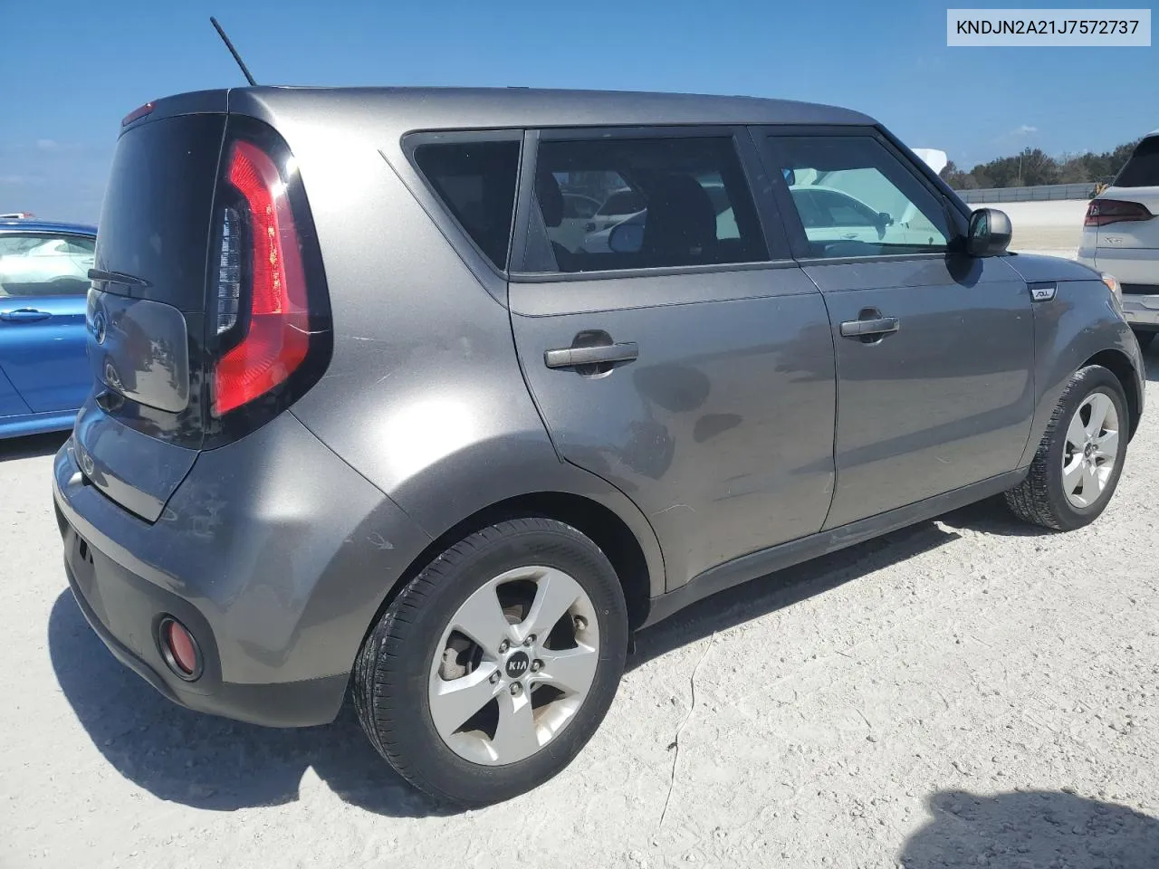 2018 Kia Soul VIN: KNDJN2A21J7572737 Lot: 75338574