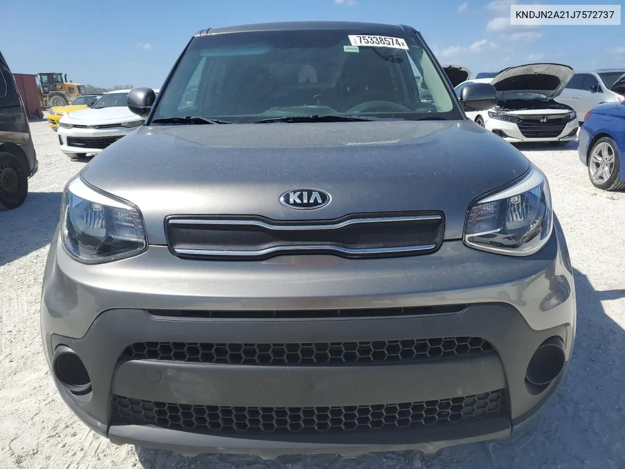 2018 Kia Soul VIN: KNDJN2A21J7572737 Lot: 75338574