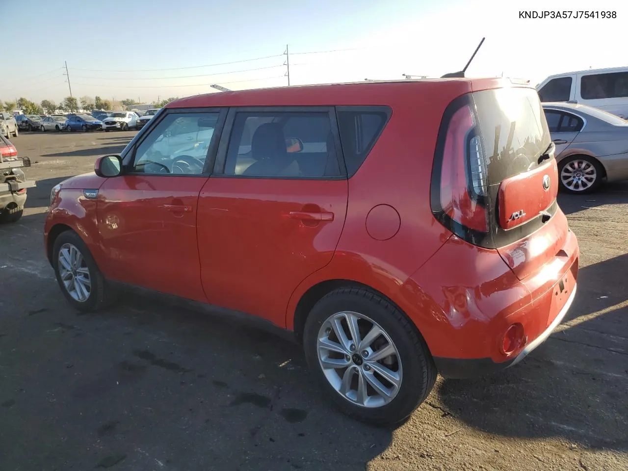 2018 Kia Soul + VIN: KNDJP3A57J7541938 Lot: 75358264