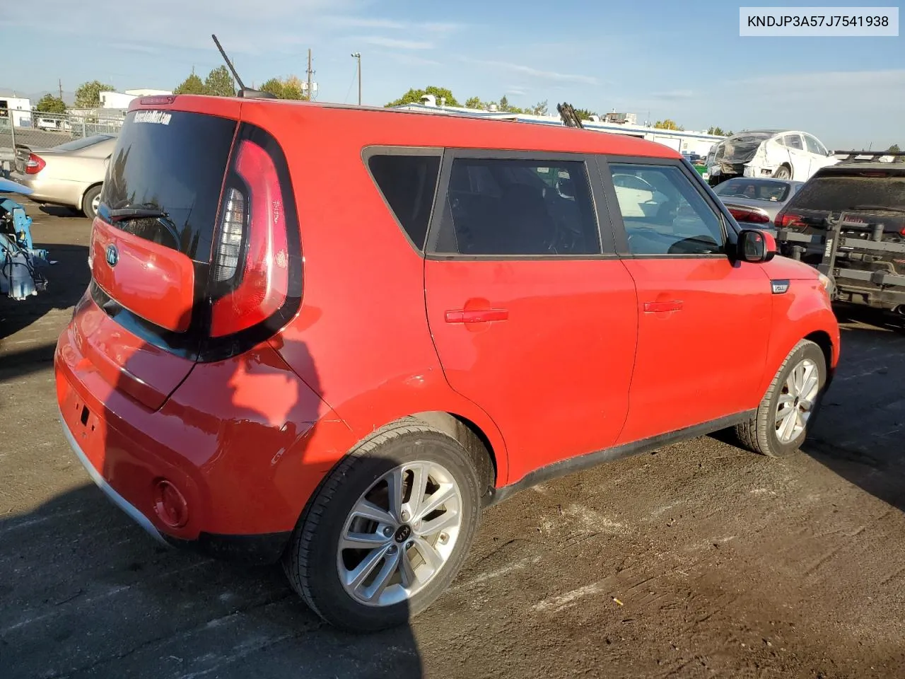 2018 Kia Soul + VIN: KNDJP3A57J7541938 Lot: 75358264