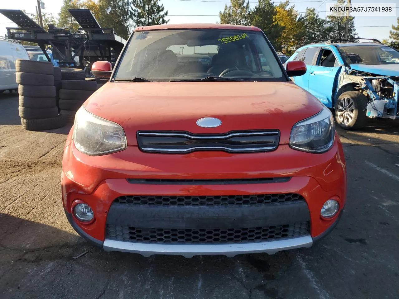 2018 Kia Soul + VIN: KNDJP3A57J7541938 Lot: 75358264