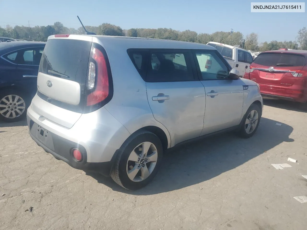 2018 Kia Soul VIN: KNDJN2A21J7615411 Lot: 75515404